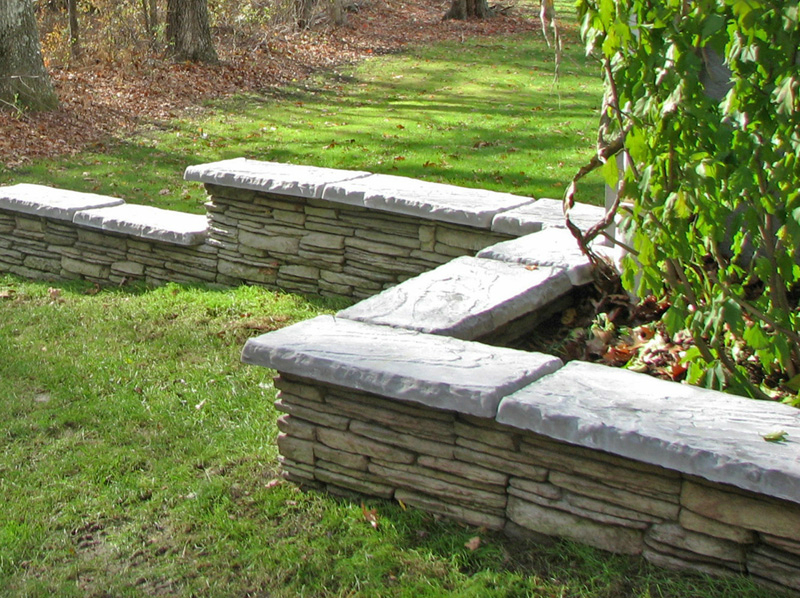 CT Fieldstone Wall Cromwell Concrete